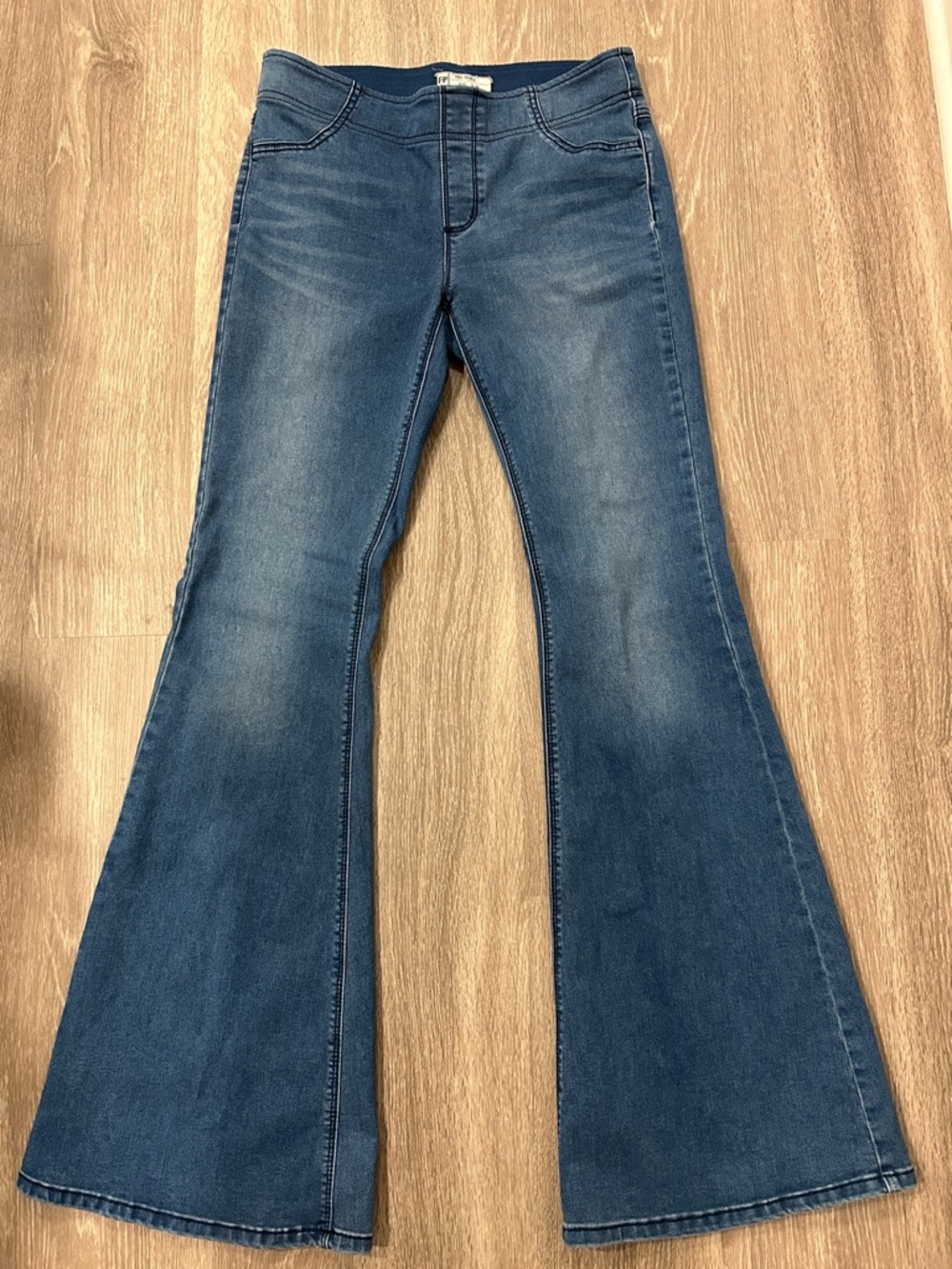 Free People - Pull On Flare Jeans
